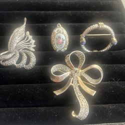 I have these vintage brooches. All 925 sterling silver.