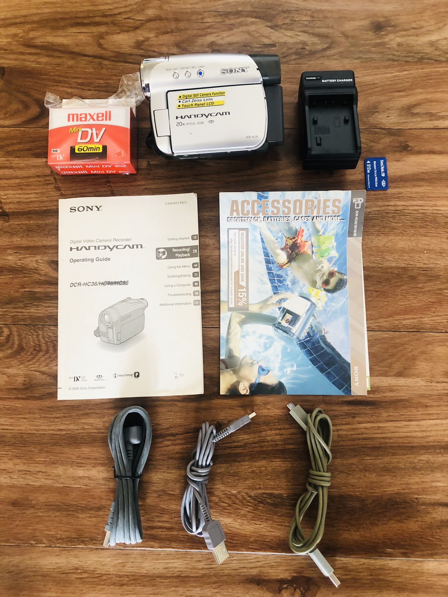Sony Handyman Mini DV Digital Video Camcorder
