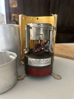 Military Cooking Stove All Original With Manual