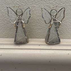 Matching Angel Candle Holders 
