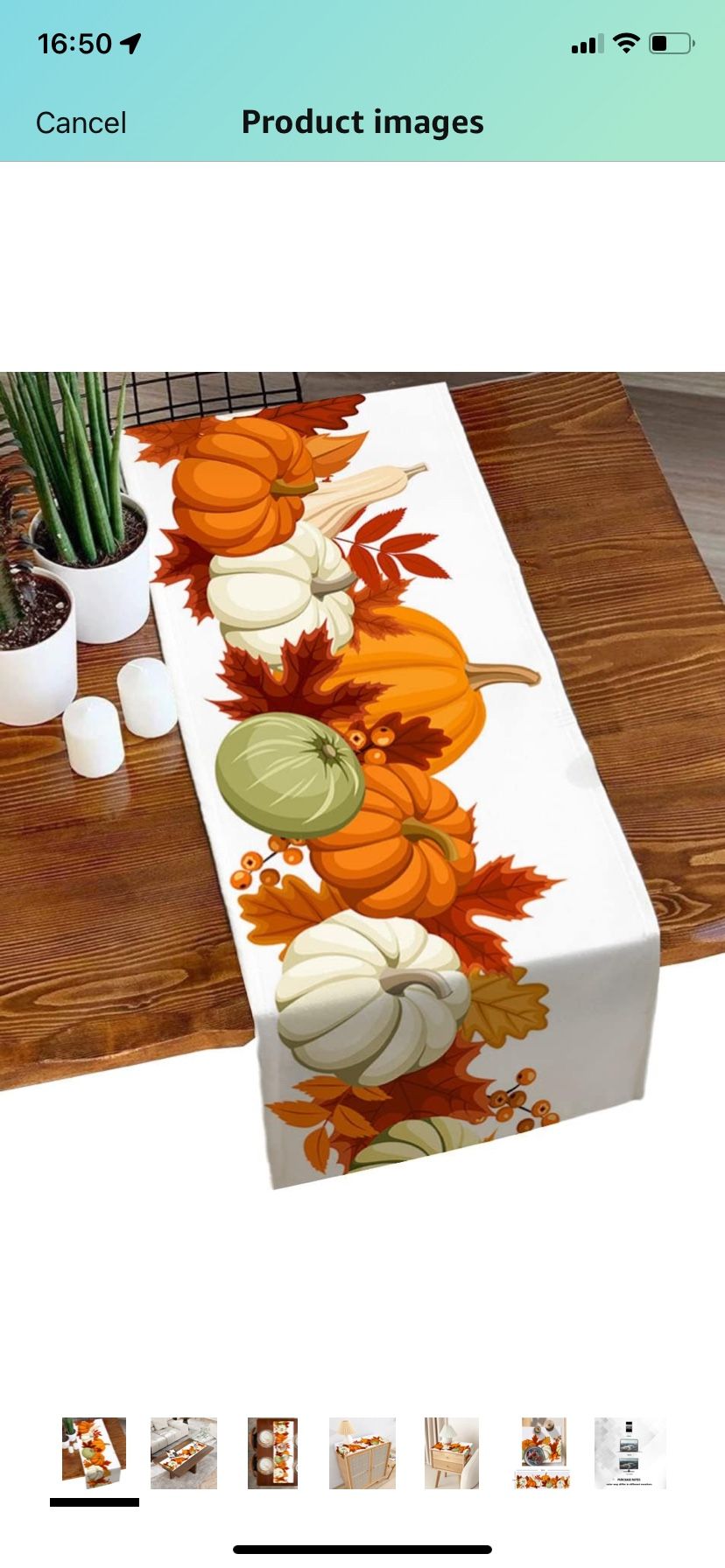 Table Runners 52 inches Long