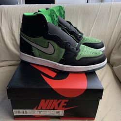 Nike Air Jordan 1 High Zoom Green New Size 8