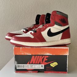 DS Nike Air Jordan 1s Lost and Found
