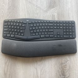 wireless ergonomic logitech keyboard and mouse