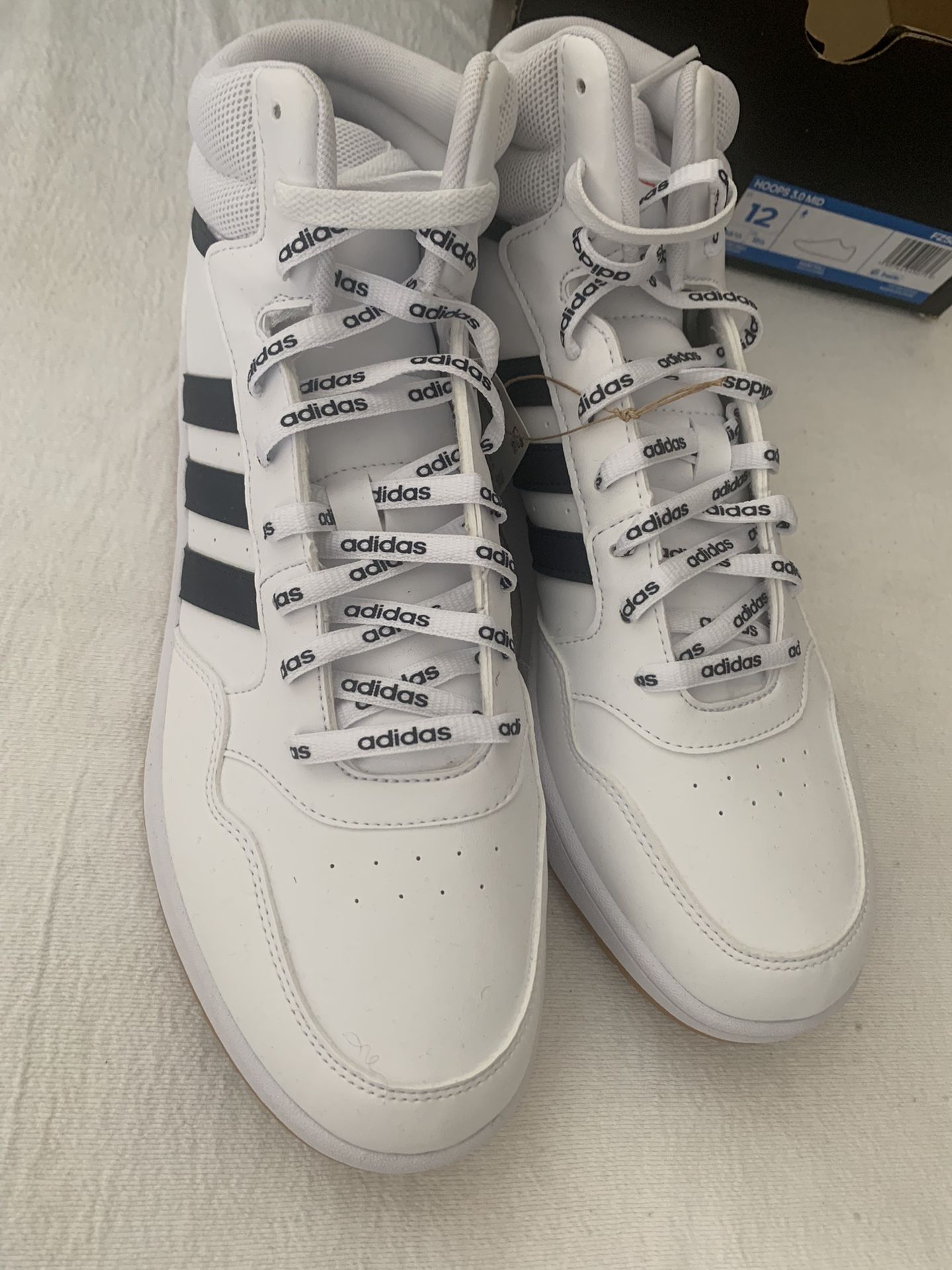 Brand New Size 12 Adidas Hoops 3.0 MiD $45 