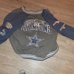 Cowboy 5 Time Super Bowl  Winterl Jacket 