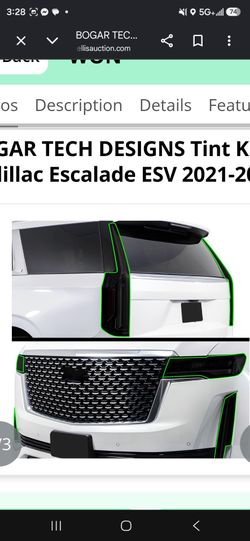 Escalade tint kit