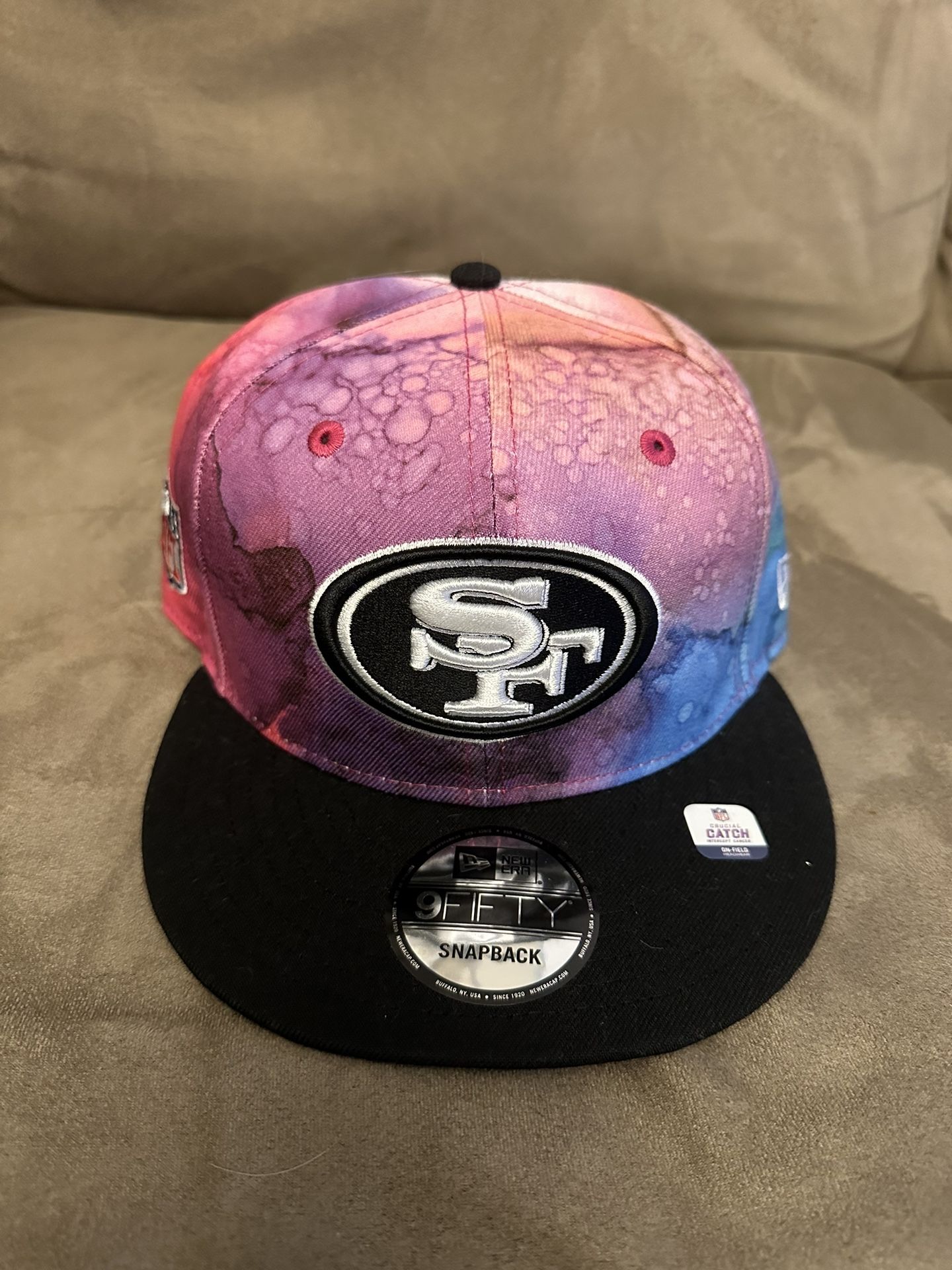 Crucial Catch Pink 49ers Hat San Francisco 49ers Crucial Catch