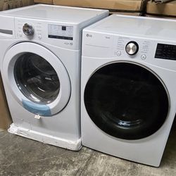Brand New Lg Front Load Washer Dryer Set 