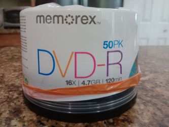 Memorex DVD -R 25/50 pack