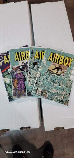 Airboy #1–4 Complete Set (2015) – Image Comics – Robinson & Hinkle – NM