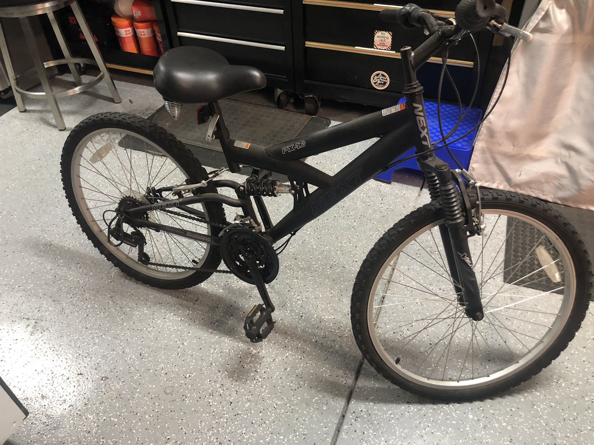 Bicycle Next Px4.0 Shimano $50.00   24” Wheel 