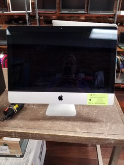 21.5" Apple iMac 2012 i7 3.10GHz Quad Core 8GB RAM 1TB HDD Webcam WiFi Bluetooth macOS Catalina
