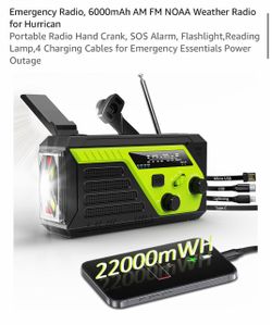 Brand new : Emergency Radio