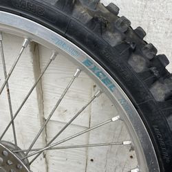 Motocross Rim And Tire