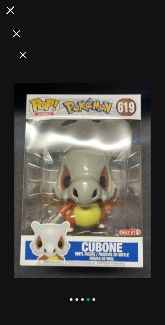 Cubone Pokemon Pop Funko