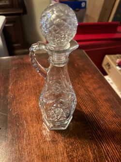 Vintage Anchor Hocking Glass Cruet