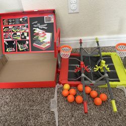 Foosketball game kids