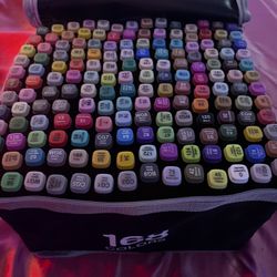 168 Markers Brand New dual tipped