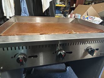 36 inch commercial gas griddle NSF  brand new
