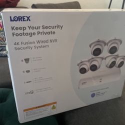 Lorex NIB 6 Camera Hard Wired System- Paid $550