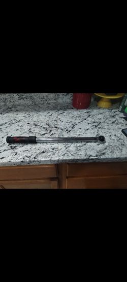 Nova tork 1/2 drive torque wrench..50..to..250 lbs