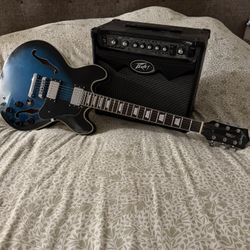 Electric guitar With Amp