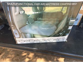 Air mattress camping bed