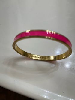 Kate Spade New York hot pink bangle