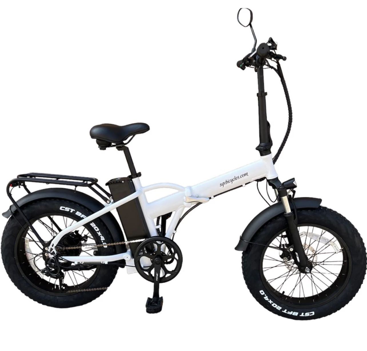 Sgvbicycles 48V 750W 13AH 20"x4.0 Fat Tire E-Bike Folding