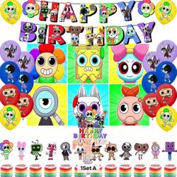 Dandy’s World Birthday Party Decoration Supplies. 