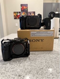 Fx3 and Sony a7S III
