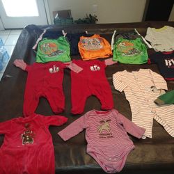 VARIETY BOYS CLOTHES 3-6mo, 6-9mo, 9-12mo.