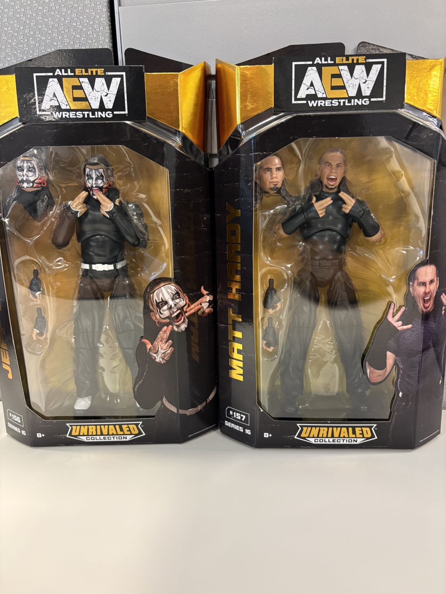 AEW Matt And Jeff Hardy Figure