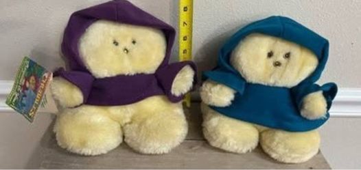 Vintage Working Chubbles Plush Eyes Light Up and Makes Noise just $20 For Both