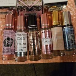 Perfume rollerball Bundle- Versace, Flowerbomb, Gucci, Miss Door 