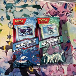 Kyogre or Suicune knockout collection boxes (cash or trade in my favor ) 6 available