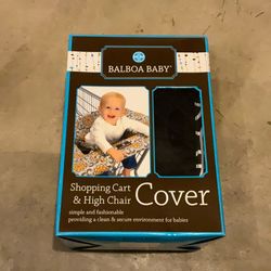 Balboa Baby Shopping Cart & High Chair Cover (New)