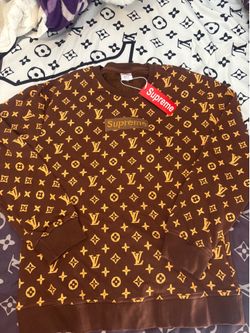 Lv x Supreme Sweater