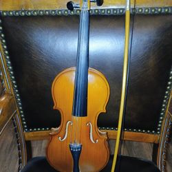 Russian Violin And Bow 