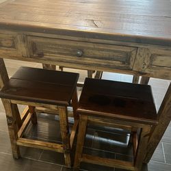Beautiful Counter Height Dining Table