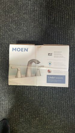 Moen Lindor 84504 SRN bathroom faucet
