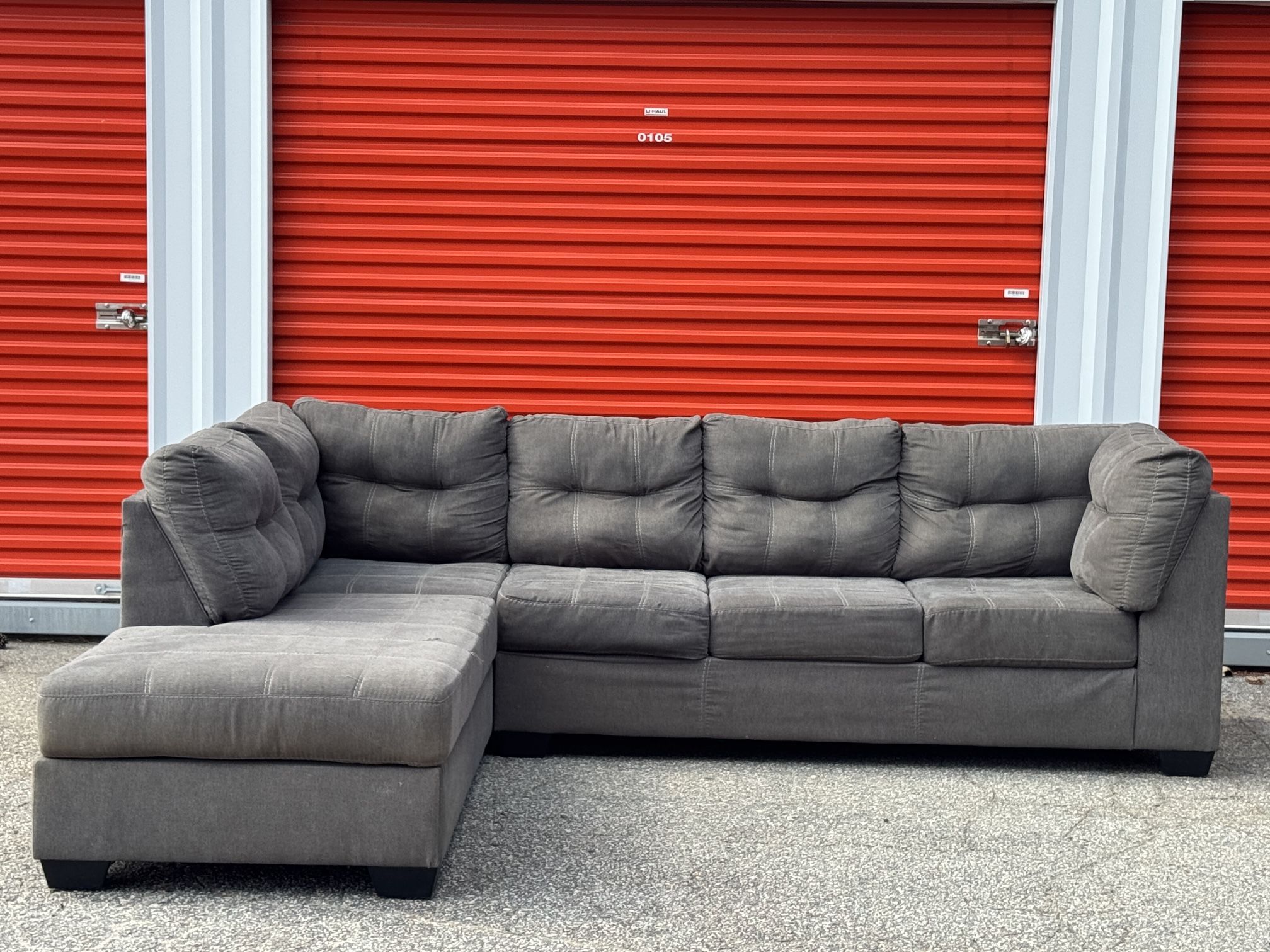Ashley Furniture Grey Sectional Couch