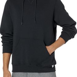 Russell Athletic Black Hoodie, Large