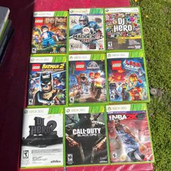 Xbox 360 Games $10 Each