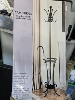 Coat Rack With Umbrella Stand