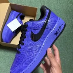 Nike Air Force 1 Low Protro X Kobe Bryant Barcelona Persian Violet Men’s Size 12.5