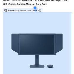 Gamers: Benq 12586x 540 Hz