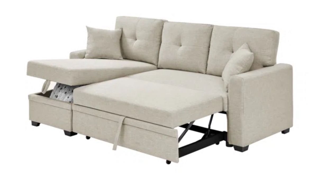 Upholstered Retractable Couch