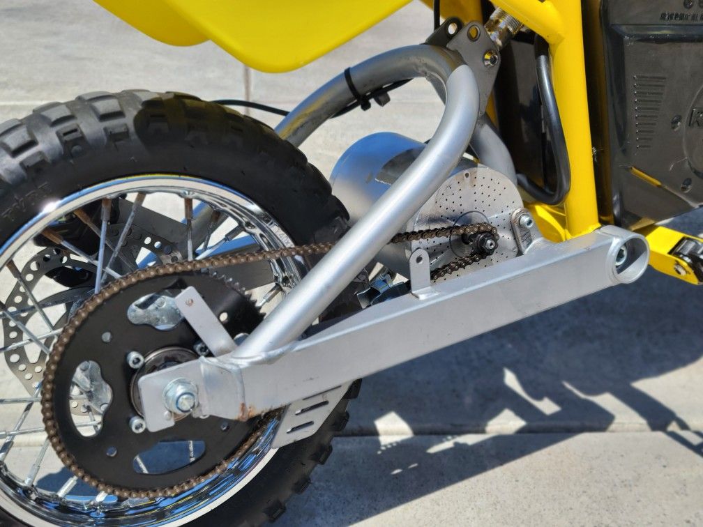 Custom Modified Razor MX650 Dirtrocket Electric Dirt Bike 48v Lithium